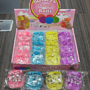 Flower-Pattern Squeeze Cube