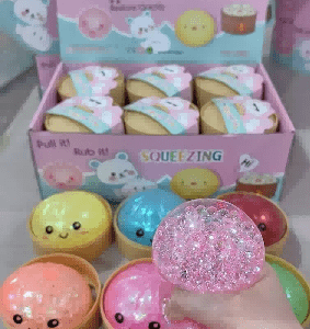 Popping Beads Squeeze Bun