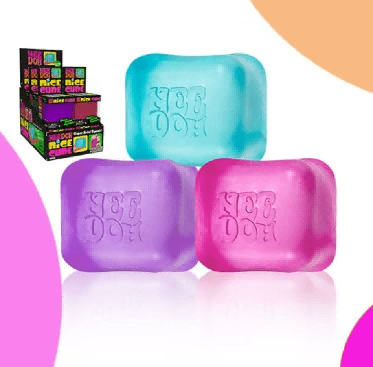 Custom Logo Embossed Squeeze Cube